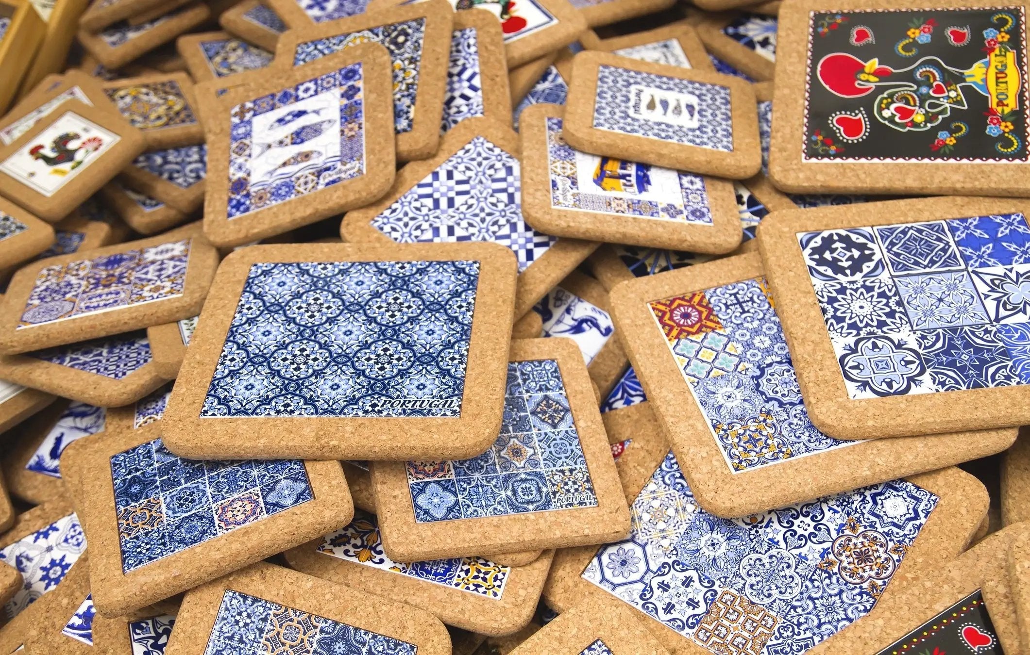Portugal souvenirs tiles & trivets