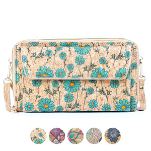 Women's Horizontal Cork Phone Bag BAG-2347