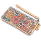 Various patterns natural cork women zipper card wallet- Vegan Cork Wallet BAG-2216