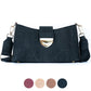 Elegante bolso bandolera de corcho con broche dorado y correa de algodón para mujer BAG-2320