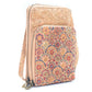 Bolsa Bandolera/Monedero para Teléfono de Corcho Natural para Mujer BAGD-2240