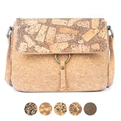 Kork und Kaffeebohnen Fusion Unisex Umhängetasche BAG-2289