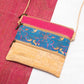 Cork Pattern stitching ladies cork crossbody bag BAGP-206