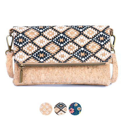 Bolso Clutch Mini Bandolera de Corcho Vegano - BAG-2373