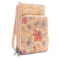 Bolsa Bandolera/Monedero para Teléfono de Corcho Natural para Mujer BAGD-2240