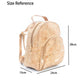 Natural cork Molten Gold Flap Daily ladies backpack BAG-2260