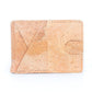 Billetera de Corcho Minimalista con Clip para Billetes Bloqueo RFID Plegable BAG-2276