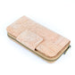 Elegante y funcional cartera larga de corcho para mujer BAG-2306