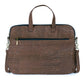 Eco-Friendly Cork Laptop Bag with Front Zip Pocket - Vegan Leather Briefcase BAGP-330