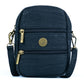 Kurk crossbody telefoontas – dubbele rits vegan sling tas BAG-2361