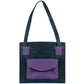 Cork Handbag for Women – Dual Tone Tote with Front Pocket BAGP-310