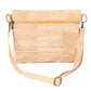 Cork Crossbody Shoulder Bag – Vegan Cork Purse with Zipper Closure | BGBP-115