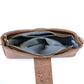 Elegante bolso bandolera de corcho con broche dorado y correa de algodón para mujer BAG-2320