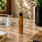 Back view of a Portugal cork Clipper lighter featuring traditional Portuguese azulejo tile patterns and natural cork finish displayed in a lifestyle setting with warm natural lighting.