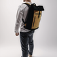 Mochila urbana para portátil de hombre con fusión de corcho y lona BAG-2286
