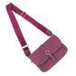 Elegante Umhängetasche aus Kork in Uni-Farbe für Damen BAG-2319