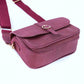 Elegante Umhängetasche aus Kork in Uni-Farbe für Damen BAG-2319