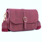Elegante Umhängetasche aus Kork in Uni-Farbe für Damen BAG-2319