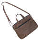 Eco-Friendly Cork Laptop Bag with Front Zip Pocket - Vegan Leather Briefcase BAGP-330