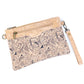 Printed Natural Cork Crossbody Bag & Clutch BAG-2393