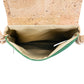 Kork Umhängetasche – Vegane Fold-Over Messenger-Tasche BAGP-346
