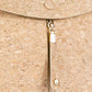 Cork Backpack with Gold Flecks – Eco-Friendly Vegan Bag BAG-2096