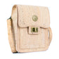 Cork Crossbody Phone Bag – Natural & Black Cork BAG-2360