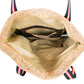 Cork Tote Bag with Striped Handles – Spacious, Stylish & Lightweight BAGP-338