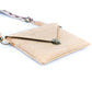 Cork Envelope Crossbody Bag with Interchangeable Strap - Vegan Clutch BAGP-354