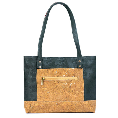 Bolso Tote de Corcho Ecológico con Acabado Natural BAGP-029