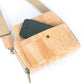 Stilvolle Kork Umhängetasche mit Fronttasche & Handytasche BAG-2271