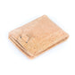 Billetera de Corcho Minimalista con Clip para Billetes Bloqueo RFID Plegable BAG-2276