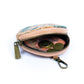 Natural Cork Women's Printed Double Layer Phone Pouch BAG-2312