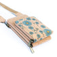 Natural Cork Women's Printed Double Layer Phone Pouch BAG-2312