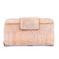 Elegante y funcional cartera larga de corcho para mujer BAG-2306