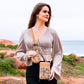 Natural Cork Women's Printed Double Layer Phone Pouch BAG-2312