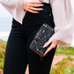 Elegante y funcional cartera larga de corcho para mujer BAG-2306