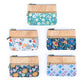 Monedero de Corcho con Triple Cremallera BAG-2325