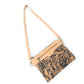 Natural Cork with Coffee Bean Fusion: Women's Crossbody Bag and Clutch Design BAG-2290