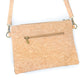 Natural Cork with Coffee Bean Fusion: Women's Crossbody Bag and Clutch Design BAG-2290