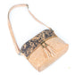 Bolso bandolera de corcho natural con borla y cremallera para mujer BAG-2291