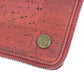 Elegante Kork-Damengeldbörse mit Reißverschluss – Pure Color Kollektion BAG-2342