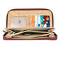Elegante Kork-Damengeldbörse mit Reißverschluss – Pure Color Kollektion BAG-2342
