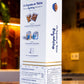 Side view of Portugal brigadeiro kit packaging showing ingredients like condensed milk and chocolate