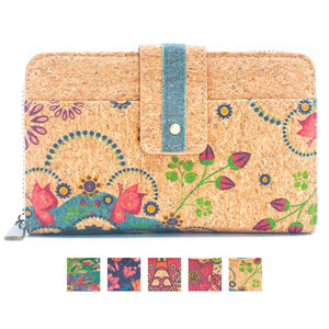 All cork Color cork Square-mini–cork Wallet –BAG-2221