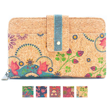 Alle kurk kleur kurk vierkante-mini–kurk portemonnee –TAS-2221