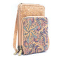 Bolsa Bandolera/Monedero para Teléfono de Corcho Natural para Mujer BAGD-2240