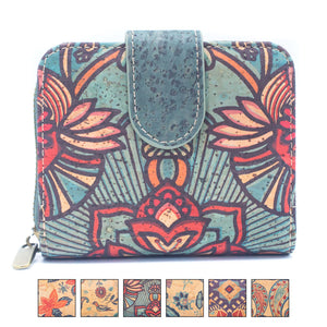 Pattern cork card wallet Cork Wallet BAG-2087