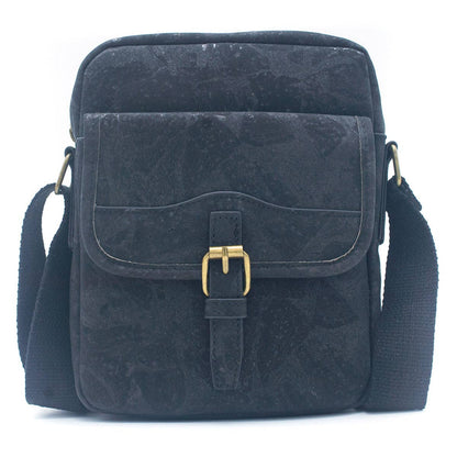 Natural Cork Men's Crossbody Bag Magnetic Closure BAG-2272