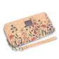 Cartera para tarjetas de corcho natural con cremallera y diseños variados para mujer BAG-2235